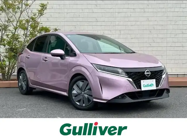 日産 ノート X 茨城県 2022(令4)年 2.3万km カーマインレッド 純正ナビ /純正AW /ブラインドスポットモニター /ETC /ドライブレコ―ダー /スマートキー /ABS /デジタルインナーミラー /コーナーセンサー /シートヒーター /ステアリングヒーター /ステアリングリモコン