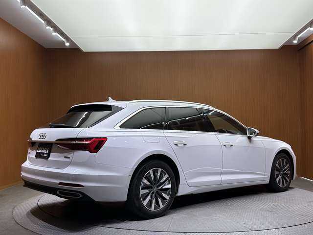 アウディ Ａ６ アバント 40TDIクワトロ 千葉県 2020(令2)年 4.4万km グレイシアホワイトメタリック バーチャルコックピット　/純正ナビ　/３６０°カメラ　/ＡＣＣ　/ＢＳＭ　/ＬＥＤヘッドライト　/オートライト　/電動リアゲート　/黒革　/シートヒーター　/パワーシート　/ＥＴＣ２．０　/純正１８インチＡＷ