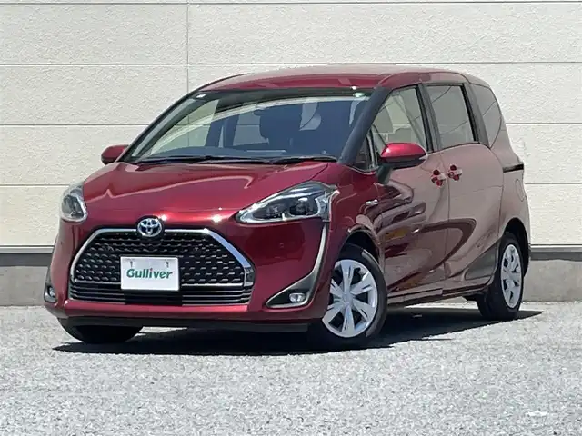 トヨタ シエンタ ハイブリッド ファンベースG 茨城県 2019(令1)年 4.3万km センシュアルレッドマイカ トヨタセーフティセンス/純正9インチナビ/フルセグテレビ/バックカメラ/クルーズコントロール/レーンキープアシスト/コーナーセンサー前後/横滑り防止/盗難防止装置/オートマチックハイビーム/LEDヘッドライト/両側パワースライドドア/シートヒーター/ハンドルヒーター/ビルトインETC