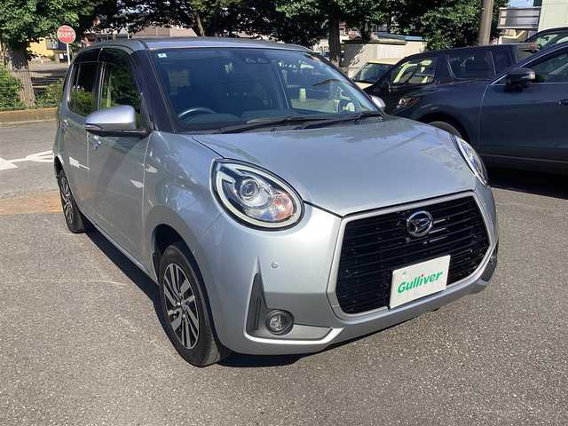 ダイハツ ブーン シルク Gパッケージ SAⅢ 神奈川県 2020(令2)年 1.8万km ブライトシルバーメタリック 純正ナビ、TV/アラウンドビューモニタ/ドライブレコーダー/ETC/スマートシスト3/４WD/LEDヘッドランプ/スマートキー