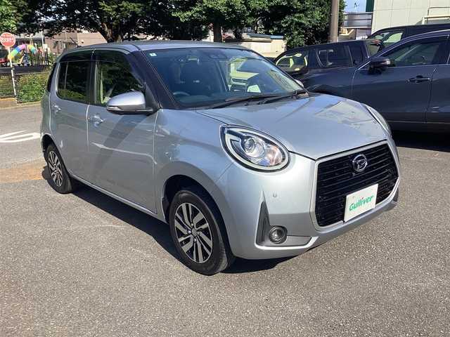 ダイハツ ブーン シルク Gパッケージ SAⅢ 神奈川県 2020(令2)年 1.8万km ブライトシルバーメタリック 純正ナビ、TV/アラウンドビューモニタ/ドライブレコーダー/ETC/スマートシスト3/４WD/LEDヘッドランプ/スマートキー