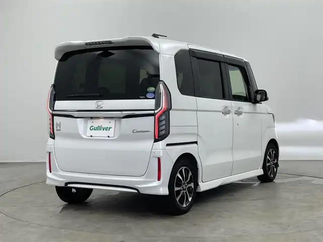ホンダ Ｎ ＢＯＸ カスタム G L ホンダセンシング 埼玉県 2018(平30)年 4.6万km プラチナホワイトパール 純正ナビ/ CD DVD Bluetooth/バックカメラ/両側電動スライドドア/アダプティブクルーズコントロール/衝突軽減ブレーキ/レーンキープアシスト/革調シートカバー/LEDヘッドライト/コーナーセンサー/ドライブレコーダー/ビルトインETC/スマートキー