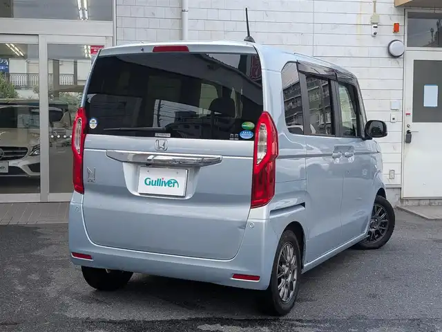 ホンダ Ｎ ＢＯＸ G EX ホンダセンシング 埼玉県 2018(平30)年 1.5万km モーニングミストブルーM ワンオーナー/Gathersメモリナビ/フルセグテレビ/バックカメラ/Gathersドライブレコーダー/アイドリングストップ/追従機能付クルーズコントロール/レーンキープ/ドアバイザー/プッシュスタート/片側パワースライドドア/ETC/LEDヘッドライト/スマートキー×2/整備記録簿(R2、R5、R6、R7)/夏タイヤあり