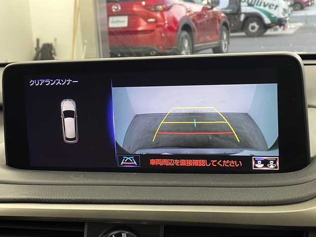 レクサス ＲＸ 450h Fスポーツ 兵庫県 2019(令1)年 4.6万km ソニックチタニウム ・純正１２．３インチワイドディスプレイナビ&TV&USB&BT&AUX&Miracast/・バックカメラ/・サイドカメラ/・革シート/・前席シートヒーター/・前席エアーシート/・レーダークルーズコントロール/・ステアリングヒーター/・nanoe/・LEXUSsafety/・プリクラッシュセーフティ/・レーンディパーチャーアラート/・クリアランスソナー/・ブラインドスポットモニター/・パーキングサポートブレーキ/・ロードサインアシスト/・先行車発進告知/・パワーバックドア/・オートマチックハイビーム/・パドルシフト/・スマートキー/・ステアリングヒーター/・3眼LEDライト/・LEDフォグランプ/・ビルトインETC2.0/・純正２０インチAW