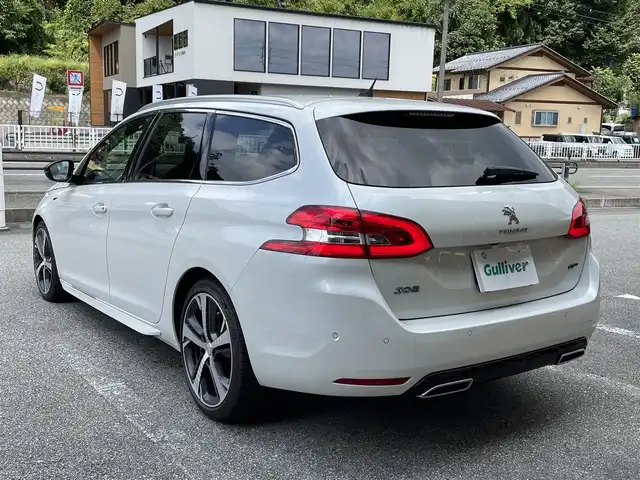 プジョー ３０８ SW GT ブルーHDi 岐阜県 2019(平31)年 1.7万km ネイクルホワイト 純正ディスプレイオーディオ/(Bluetooth/FM)/バックカメラ/クルーズコントロール/コーナーセンサー/ブラインドスポットモニター/レーンキープアシスト/プリクラッシュセーフティー/パドルシフト/ドライブレコーダー/LEDヘッドライト/ルーフレール/ETC/スマートキー/プッシュスタート/アイドリングストップ/保証書/取扱説明書