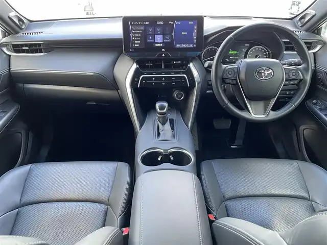 トヨタ ハリアー Z レザーパッケージ 道央・札幌 2021(令3)年 4.7万km ホワイトパールクリスタルシャイン ワンオーナー/４WD/純正HDDナビ(AM/FM/BT/USB)/フルセグ（走行中視聴可能）/バックカメラ/ウィンカーミラー/ステアリングリモコン/ステアリングヒーター/クルーズコントロール（追従走行あり）/ドアバイザー/プッシュスタート/ETC2.0（ビルトイン）/パワーバックドア/シートヒーター（運転席/助手席）/エアシート（運転席/助手席）/パワーシート（運転席/助助手席）/オートライト/オートマチックハイビーム/フォグランプ/オートブレーキホールド/コーナーセンサー/横滑り防止装置/衝突軽減ブレーキ/レーンキープアシスト/盗難防止装置/積込夏タイヤ（純正AW.225/55R19.20年製溝4ｍｍ）