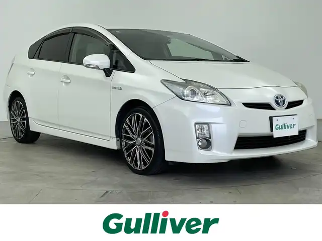 トヨタ プリウス S 大分県 2010(平22)年 9.5万km ホワイトパールクリスタルシャイン パナソニック製ナビゲーション/バックカメラ/フルセグTV/Bluetooth/ハロゲンヘッドライト/オートライト/フォグライト/ビルトインETC/新車保証書/取扱説明書/スペアキー