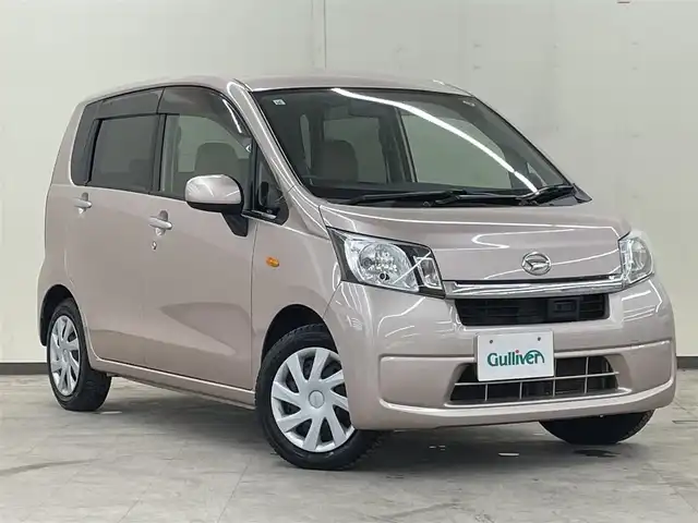 ダイハツ ムーヴ L SA 道央・札幌 2013(平25)年 1.8万km ライトローズマイカメタリック /4WD//純正オーディオ//社外エンジンスターター//アイドリングストップ//衝突被害軽減システム//横滑り防止機能//電動格納ミラー