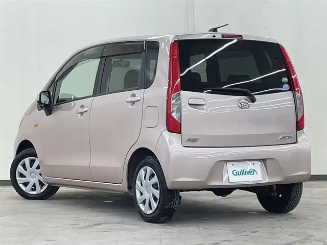 ダイハツ ムーヴ L SA 道央・札幌 2013(平25)年 1.8万km ライトローズマイカメタリック /4WD//純正オーディオ//社外エンジンスターター//アイドリングストップ//衝突被害軽減システム//横滑り防止機能//電動格納ミラー