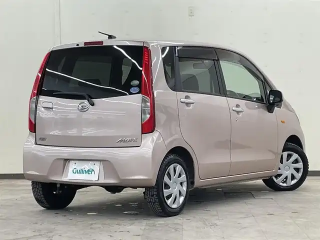 ダイハツ ムーヴ L SA 道央・札幌 2013(平25)年 1.8万km ライトローズマイカメタリック /4WD//純正オーディオ//社外エンジンスターター//アイドリングストップ//衝突被害軽減システム//横滑り防止機能//電動格納ミラー