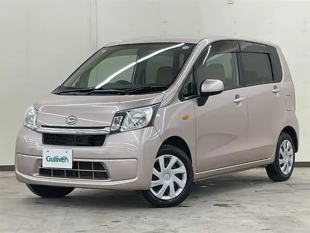 ダイハツ ムーヴ L SA 道央・札幌 2013(平25)年 1.8万km ライトローズマイカメタリック /4WD//純正オーディオ//社外エンジンスターター//アイドリングストップ//衝突被害軽減システム//横滑り防止機能//電動格納ミラー