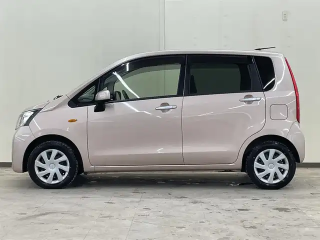 ダイハツ ムーヴ L SA 道央・札幌 2013(平25)年 1.8万km ライトローズマイカメタリック /4WD//純正オーディオ//社外エンジンスターター//アイドリングストップ//衝突被害軽減システム//横滑り防止機能//電動格納ミラー