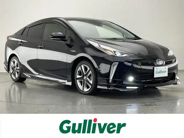 トヨタ プリウス Sツーリングセレクション 愛知県 2019(令1)年 4.4万km アティチュードブラックマイカ 純正ナビ/TRDエアロパーツ/トヨタセーフティセンス/シートヒーター/LEDオートライト/フォグランプ/ETC/前後ドライブレコーダー/レーダークルーズコントロール/純正アルミホイール/純正フロアマット/バックカメラ/コーナーセンサー/フルセグTV/DVD/衝突被害軽減ブレーキ/カーテンエアバック/禁煙車