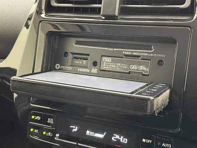 トヨタ プリウス Sツーリングセレクション 愛知県 2019(令1)年 4.4万km アティチュードブラックマイカ 純正ナビ/TRDエアロパーツ/トヨタセーフティセンス/シートヒーター/LEDオートライト/フォグランプ/ETC/前後ドライブレコーダー/レーダークルーズコントロール/純正アルミホイール/純正フロアマット/バックカメラ/コーナーセンサー/フルセグTV/DVD/衝突被害軽減ブレーキ/カーテンエアバック/禁煙車