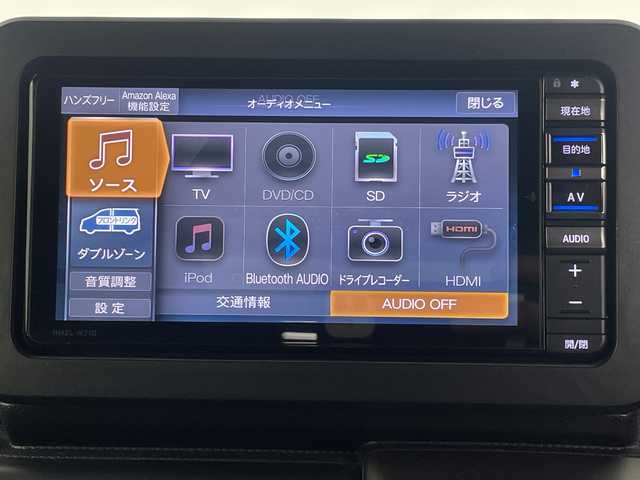 ダイハツ タフト G ターボ クロムベンチャー 埼玉県 2021(令3)年 2.4万km レイクブルーメタリック 純正ナビ/　(Bluetooth/HDMI/iPod/DVD/CD/FM/AM)/フルセグテレビ/アラウンドビューモニター/ETC/ドライブレコーダー/レーダークルーズコントロール/衝突被害軽減ブレーキ/車線逸脱警報/クリアランスソナー/シートヒーター/電子パーキングシステム/ブレーキホールド/プッシュスタート/純正フロアマット/純正15インチアルミホイール