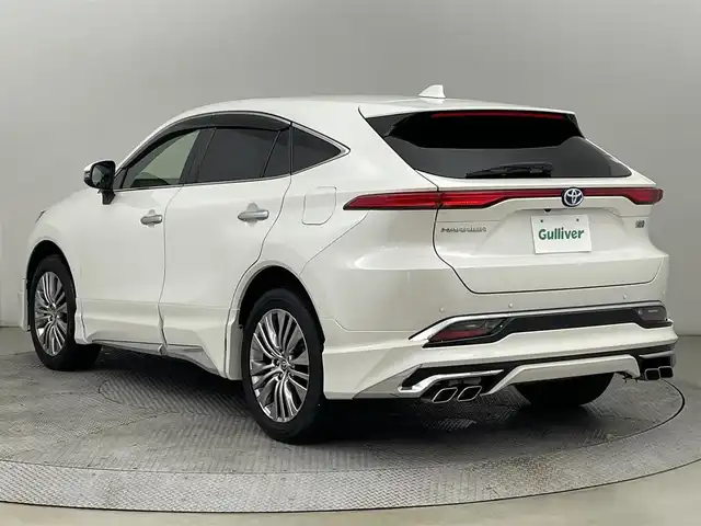 トヨタ ハリアー ハイブリッド Z レザーパッケージ 道央・札幌 2021(令3)年 3.6万km ホワイトパールクリスタルシャイン ・４WD/・モデリスタフルエアロ/・寒冷地仕様/・全方位カメラ/・１２．３インチ純正ディスプレイオーディオ/・ＪＢＬサウンド/・フルセグ＆ＢＴ＆Ｃａｒｐｌａｙ＆ＡｎｄｒｏｉｄＡｕｔｏ/・シートヒーター＆ベンチレーション/・ＥＴＣ２．０/・フロントLEDフォグランプ/・ステアリングヒーター/・アダプティブハイビーム/・前後コーナーセンサー/・BSM/・TSS/・PCS/・LKA/・RCTA/・カラーHUD/・デジタルインナーミラー/・オートブレーキホールド/・電動パーキングブレーキ/・パワーバックドア/・純正アルミホイール/・純正フロアマット