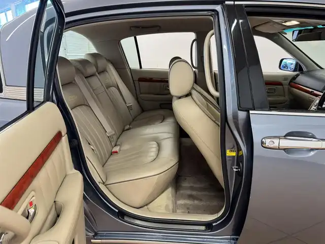 トヨタ オリジン 群馬県 2001(平13)年 8.2万km 瑞雲デミュアーブルーマイカメタリックモリブデン 純正メモリナビ/・DVD/CD/FM/AM/ETC/ベージュレザーシート/前席パワーシート/前席シートヒーター/シートメモリー/ウッドコンビステアリング/クルーズコントロール/純正15インチAW/専用アルミ車載/純正フロアマット/オートライト/フォグランプ/電動格納ウィンカーミラー/横滑り防止機能