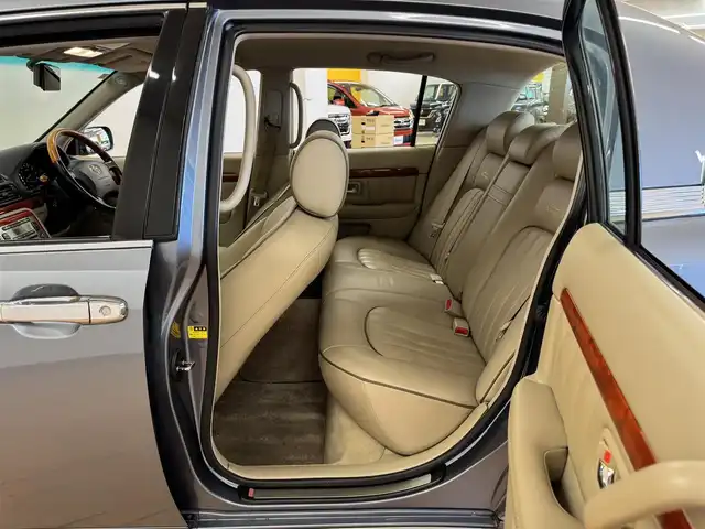 トヨタ オリジン 群馬県 2001(平13)年 8.2万km 瑞雲デミュアーブルーマイカメタリックモリブデン 純正メモリナビ/・DVD/CD/FM/AM/ETC/ベージュレザーシート/前席パワーシート/前席シートヒーター/シートメモリー/ウッドコンビステアリング/クルーズコントロール/純正15インチAW/専用アルミ車載/純正フロアマット/オートライト/フォグランプ/電動格納ウィンカーミラー/横滑り防止機能