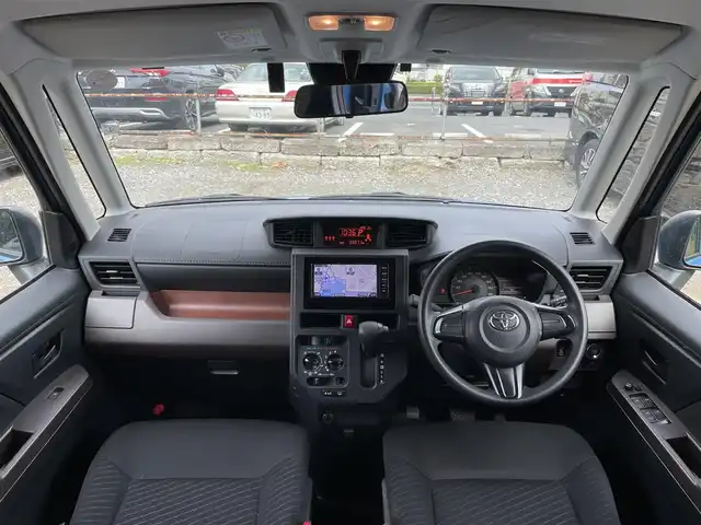 トヨタ タンク X S 東京都 2019(平31)年 3.3万km ファインブルーマイカメタリック 純正SDナビ(NDCD-W66)/ (Bluetooth/ワンセグTV)/前方ドライブレコーダー/ビルトインETC/片側パワースライドドア/スマートアシストII/・衝突回避支援ブレーキ機能/・誤発進抑制制御機能/・車線逸脱機能/・先行車発進お知らせ機能/横滑り防止装置/スマートキー/オートライト/純正フロアマット/スペアキー1本/保証書/取扱説明書