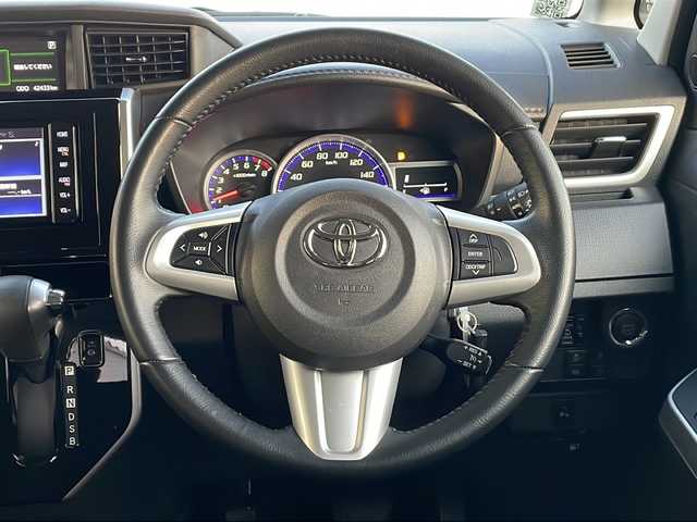 トヨタ ルーミー カスタムG 三重県 2019(令1)年 4.3万km パールホワイトⅢ 純正ＳＤナビ/バックカメラ/前後ドラレコ/両側パワースライドドア/シートヒーター/ＥＴＣ/クルーズコントロール/レーンキープアシスト/リヤクリアランスソナー/アイドリングストップ/衝突被害軽減システム/ステアリングリモコン/ＬＥＤライト/オートライト/オートマチックハイビーム/フォグランプ/モデリスタエアロ/フルセグTV/CD/DVD/SD/Bluetooth/禁煙車