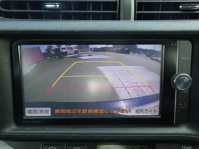 トヨタ アクア S 千葉県 2012(平24)年 6.2万km ブラックマイカ 純正SDナビ/地デジTV/【DVD/CD再生機能　Bluetooth接続】/バックカメラ/ETC/社外HID/フォグライト/ウインカーミラー/社外15インチアルミホイル/スマートキー