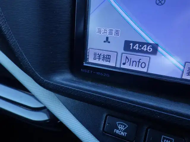 トヨタ アクア S 千葉県 2012(平24)年 6.2万km ブラックマイカ 純正SDナビ/地デジTV/【DVD/CD再生機能　Bluetooth接続】/バックカメラ/ETC/社外HID/フォグライト/ウインカーミラー/社外15インチアルミホイル/スマートキー