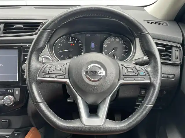 日産 エクストレイル 20Xi レザーエディション 千葉県 2020(令2)年 1.4万km シャイニングブルー プロパイロット/純正10インチナビ　/（型式：MM519D-L）/ＣＤ/ＤＶＤ/Ｂｌｕｅｔｏｏｔｈ/フルセグTV　/レーダークルーズコントロール　/ＥＴＣ　/全周囲カメラ　/パワーシート　/シートヒーター　/パワーバックドア　/タンレザーシート　/ルーフレール/ウィンカーミラー