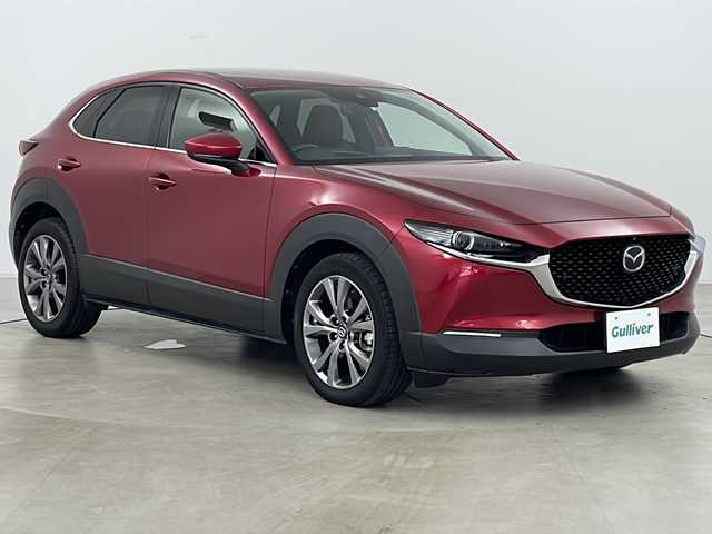 マツダ ＣＸ－３０ X Lパッケージ 道央・札幌 2022(令4)年 2.8万km ソウルレッドクリスタルM ・4WD/・純正マツダコネクト2ナビ&フルセグ&CD&DVD&BT&AppleCarPlay&AndroidAuto/・i-ACTIVSENSE/・スマートブレーキサポート/・レーンキープアシスト/・前後接近車両検知/・ブラインドスポットモニター/・標識認識機能/・クルーズコントロール/・パーキングセンサー/・ヘッドアップディスプレイ/・全方位カメラ/・パワーバックドア/・レザーシート/・メモリー付パワーシート/・シートヒーター/・ハンドルヒーター/・パドルシフト/・革巻きステアリング/・ステアリングスイッチ/・オートワイパー/・ミラーヒーター/・オートマチックハイビーム/・オートライト/・LEDヘッドライト/・LEDフォグ/・ETC/・SPORTモード/・スマートキー/・プッシュスタート/・横滑り防止