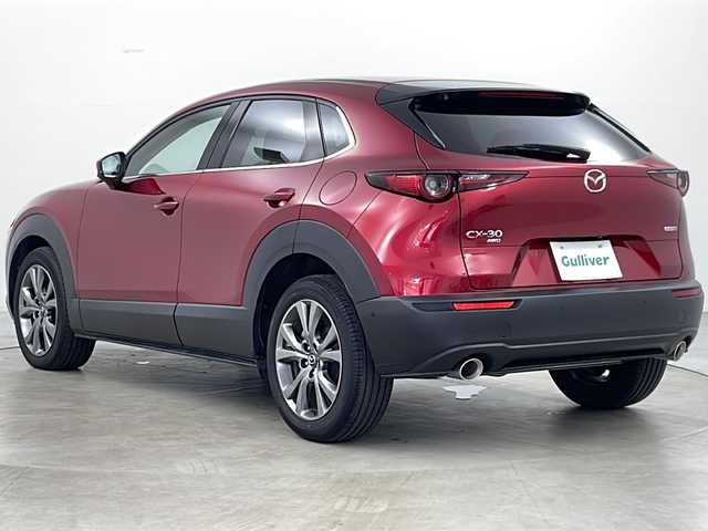 マツダ ＣＸ－３０ X Lパッケージ 道央・札幌 2022(令4)年 2.8万km ソウルレッドクリスタルM ・4WD/・純正マツダコネクト2ナビ&フルセグ&CD&DVD&BT&AppleCarPlay&AndroidAuto/・i-ACTIVSENSE/・スマートブレーキサポート/・レーンキープアシスト/・前後接近車両検知/・ブラインドスポットモニター/・標識認識機能/・クルーズコントロール/・パーキングセンサー/・ヘッドアップディスプレイ/・全方位カメラ/・パワーバックドア/・レザーシート/・メモリー付パワーシート/・シートヒーター/・ハンドルヒーター/・パドルシフト/・革巻きステアリング/・ステアリングスイッチ/・オートワイパー/・ミラーヒーター/・オートマチックハイビーム/・オートライト/・LEDヘッドライト/・LEDフォグ/・ETC/・SPORTモード/・スマートキー/・プッシュスタート/・横滑り防止