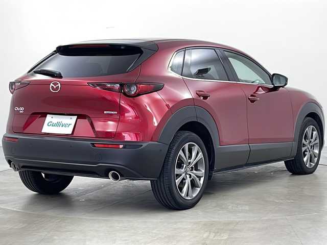 マツダ ＣＸ－３０ X Lパッケージ 道央・札幌 2022(令4)年 2.8万km ソウルレッドクリスタルM ・4WD/・純正マツダコネクト2ナビ&フルセグ&CD&DVD&BT&AppleCarPlay&AndroidAuto/・i-ACTIVSENSE/・スマートブレーキサポート/・レーンキープアシスト/・前後接近車両検知/・ブラインドスポットモニター/・標識認識機能/・クルーズコントロール/・パーキングセンサー/・ヘッドアップディスプレイ/・全方位カメラ/・パワーバックドア/・レザーシート/・メモリー付パワーシート/・シートヒーター/・ハンドルヒーター/・パドルシフト/・革巻きステアリング/・ステアリングスイッチ/・オートワイパー/・ミラーヒーター/・オートマチックハイビーム/・オートライト/・LEDヘッドライト/・LEDフォグ/・ETC/・SPORTモード/・スマートキー/・プッシュスタート/・横滑り防止