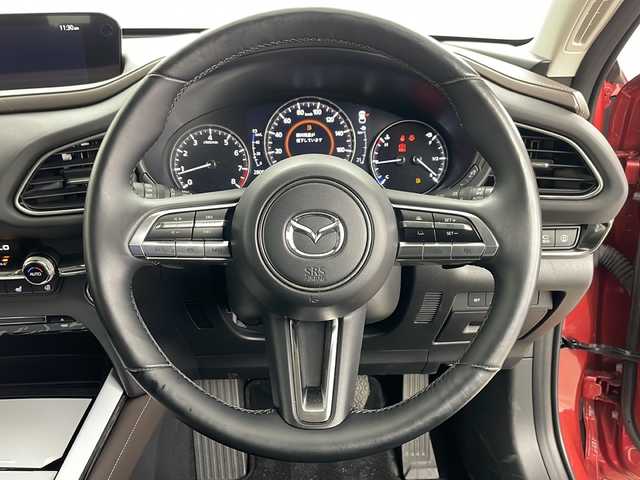 マツダ ＣＸ－３０ X Lパッケージ 道央・札幌 2022(令4)年 2.8万km ソウルレッドクリスタルM ・4WD/・純正マツダコネクト2ナビ&フルセグ&CD&DVD&BT&AppleCarPlay&AndroidAuto/・i-ACTIVSENSE/・スマートブレーキサポート/・レーンキープアシスト/・前後接近車両検知/・ブラインドスポットモニター/・標識認識機能/・クルーズコントロール/・パーキングセンサー/・ヘッドアップディスプレイ/・全方位カメラ/・パワーバックドア/・レザーシート/・メモリー付パワーシート/・シートヒーター/・ハンドルヒーター/・パドルシフト/・革巻きステアリング/・ステアリングスイッチ/・オートワイパー/・ミラーヒーター/・オートマチックハイビーム/・オートライト/・LEDヘッドライト/・LEDフォグ/・ETC/・SPORTモード/・スマートキー/・プッシュスタート/・横滑り防止