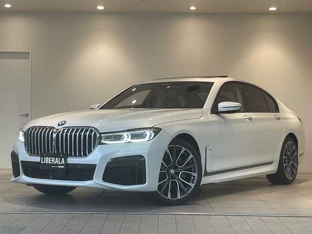 ＢＭＷ ７４０ｉ Mスポーツ 愛知県 2020(令2)年 1.7万km ミネラルホワイト サンルーフ　/ＨＵＤ　/ｈ／ｒサウンド　/レザーシート　/ライブコクピット　/純正ナビ　/Ｂｌｕｅｔｏｏｔｈ　/フルセグＴＶ　/３６０度カメラ　/レザーライト　/ベンチレーション　/マッサージシート　/ドライビングアシスタントプロフェッショナル/ＡＣＣ　/ＢＳＭ/LKA/アンビエントライト　/アクティブステアリング/プッシュスタート