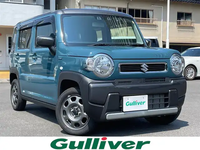 スズキ ハスラー HYBRID G 島根県 2023(令5)年 1.7万km デニムブルー ガンメタリック 2トーン 社外ディスプレイオーディオ　/Ｂｌｕｅｔｏｏｔｈ接続　/前方ドライブレコーダー/ビルトインＥＴＣ　/前席シートヒーター　/アダプティブクルーズコントロール　/ダウンヒルアシストコントール/衝突軽減ブレーキ /レーンアシスト　/リアコーナーセンサー　/横滑り防止装置/アイドリングストップ/スマートキー/プッシュスタート/純正15インチアルミホイール/純正フロアマット