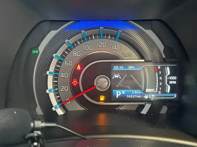 スズキ ハスラー HYBRID G 島根県 2023(令5)年 1.7万km デニムブルー ガンメタリック 2トーン 社外ディスプレイオーディオ　/Ｂｌｕｅｔｏｏｔｈ接続　/前方ドライブレコーダー/ビルトインＥＴＣ　/前席シートヒーター　/アダプティブクルーズコントロール　/ダウンヒルアシストコントール/衝突軽減ブレーキ /レーンアシスト　/リアコーナーセンサー　/横滑り防止装置/アイドリングストップ/スマートキー/プッシュスタート/純正15インチアルミホイール/純正フロアマット