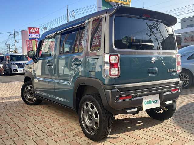 スズキ ハスラー HYBRID G 福井県 2023(令5)年 1.7万km デニムブルー ガンメタリック 2トーン 社外ディスプレイオーディオ　/Ｂｌｕｅｔｏｏｔｈ接続　/前方ドライブレコーダー/ビルトインＥＴＣ　/前席シートヒーター　/アダプティブクルーズコントロール　/ダウンヒルアシストコントール/衝突軽減ブレーキ /レーンアシスト　/リアコーナーセンサー　/横滑り防止装置/アイドリングストップ/スマートキー/プッシュスタート/純正15インチアルミホイール/純正フロアマット