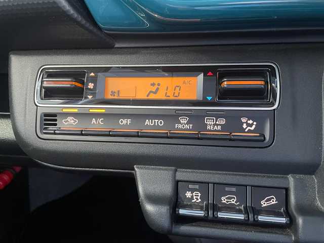 スズキ ハスラー HYBRID G 福井県 2023(令5)年 1.7万km デニムブルー ガンメタリック 2トーン 社外ディスプレイオーディオ　/Ｂｌｕｅｔｏｏｔｈ接続　/前方ドライブレコーダー/ビルトインＥＴＣ　/前席シートヒーター　/アダプティブクルーズコントロール　/ダウンヒルアシストコントール/衝突軽減ブレーキ /レーンアシスト　/リアコーナーセンサー　/横滑り防止装置/アイドリングストップ/スマートキー/プッシュスタート/純正15インチアルミホイール/純正フロアマット