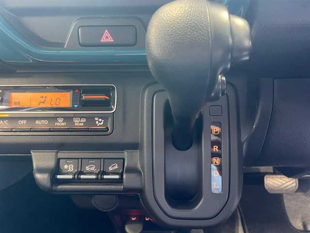 スズキ ハスラー HYBRID G 福井県 2023(令5)年 1.7万km デニムブルー ガンメタリック 2トーン 社外ディスプレイオーディオ　/Ｂｌｕｅｔｏｏｔｈ接続　/前方ドライブレコーダー/ビルトインＥＴＣ　/前席シートヒーター　/アダプティブクルーズコントロール　/ダウンヒルアシストコントール/衝突軽減ブレーキ /レーンアシスト　/リアコーナーセンサー　/横滑り防止装置/アイドリングストップ/スマートキー/プッシュスタート/純正15インチアルミホイール/純正フロアマット