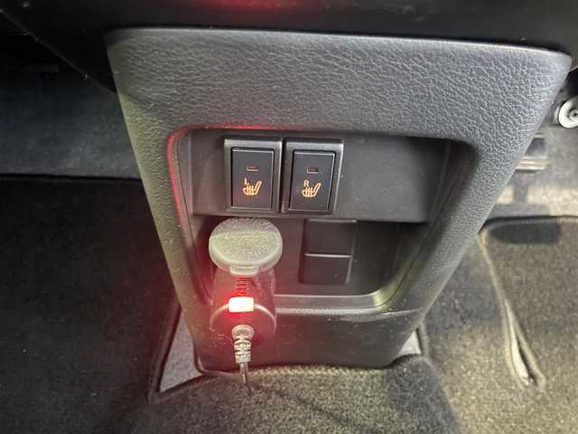 スズキ ハスラー HYBRID G 福井県 2023(令5)年 1.7万km デニムブルー ガンメタリック 2トーン 社外ディスプレイオーディオ　/Ｂｌｕｅｔｏｏｔｈ接続　/前方ドライブレコーダー/ビルトインＥＴＣ　/前席シートヒーター　/アダプティブクルーズコントロール　/ダウンヒルアシストコントール/衝突軽減ブレーキ /レーンアシスト　/リアコーナーセンサー　/横滑り防止装置/アイドリングストップ/スマートキー/プッシュスタート/純正15インチアルミホイール/純正フロアマット