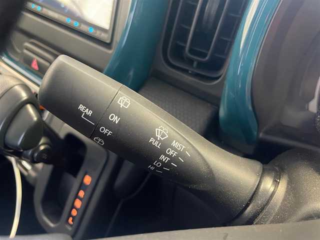 スズキ ハスラー HYBRID G 福井県 2023(令5)年 1.7万km デニムブルー ガンメタリック 2トーン 社外ディスプレイオーディオ　/Ｂｌｕｅｔｏｏｔｈ接続　/前方ドライブレコーダー/ビルトインＥＴＣ　/前席シートヒーター　/アダプティブクルーズコントロール　/ダウンヒルアシストコントール/衝突軽減ブレーキ /レーンアシスト　/リアコーナーセンサー　/横滑り防止装置/アイドリングストップ/スマートキー/プッシュスタート/純正15インチアルミホイール/純正フロアマット