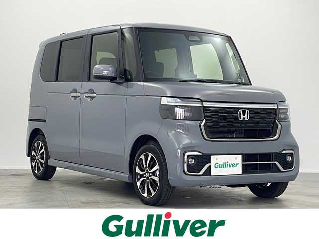ホンダ Ｎ ＢＯＸ カスタム コーディネートスタイル 大阪府 2025(令7)年 0.1千km グレー 届出済未使用車/純正ナビ/・フルセグTV/・Bluetooth/・AppleCarPlay/AndoridAuto/・CD/DVD/両側パワースライドドア/全方位カメラ/ホンダセンシング/追従クルーズコントロール/車線逸脱防止機能/衝突軽減システム/スマートキー/プッシュスタート