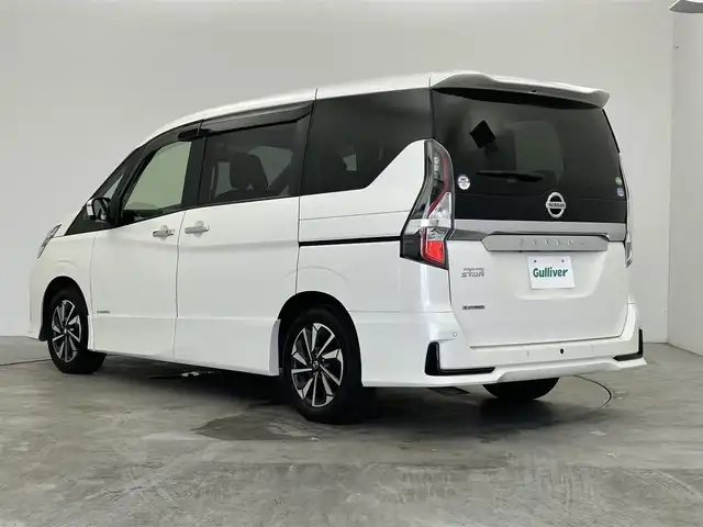 日産 セレナ ハイウェイスター V 群馬県 2020(令2)年 3.9万km ブリリアントホワイトパール 禁煙車/衝突軽減/純正１０インチナビ/純正フリップダウンモニター/全方位カメラ/両側パワースライドドア/プロパイロット/パーキングアシスト/前方ドライブレコーダー/LEDオートヘッド/純正１６インチアルミホイール/ハンズフリースライドドア