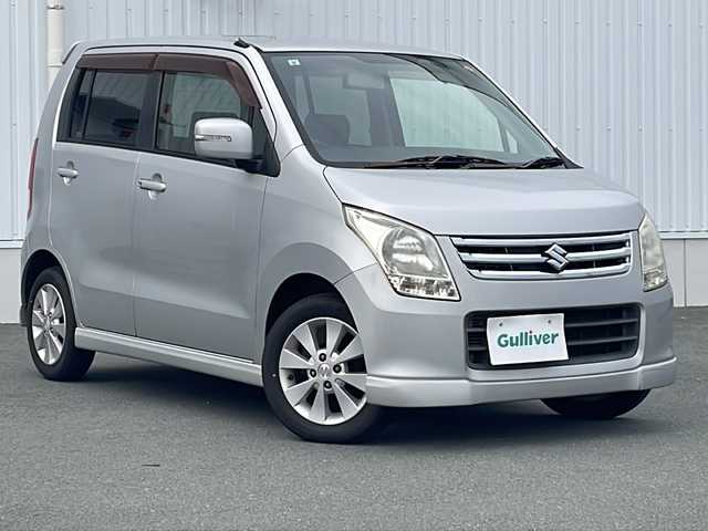 スズキ ワゴンＲ FX－LTDⅡ 三重県 2009(平21)年 9.2万km シルキーシルバーメタリック スペアキー/純正フロアマット/CDプレーヤー/本革巻きステアリング/オートエアコン/ダブルエアーバック/プッシュスタート/ウィンカーミラー/ドアバイザー/電動格納ミラー/純正アルミホイール/AM/FM