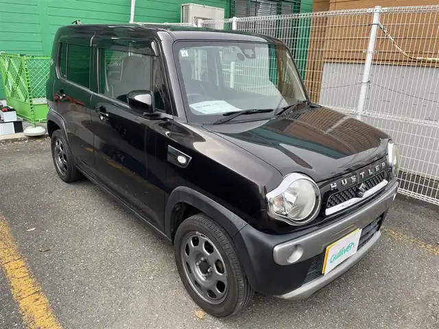 スズキ ハスラー G 新潟県 2015(平27)年 10.3万km アーバンブラウンパールメタリック メモリナビ　型式CN-R300WD/BT/CD/DVD/スタッドレスタイヤ4本セット