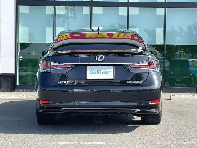 レクサス ＧＳ 300h Fスポーツ 和歌山県 2015(平27)年 7.8万km グラファイトブラックガラスフレーク 純正ナビ/フルセグTV/(CD/DVD/Bluetooth)/バックカメラ/衝突軽減ブレーキ/横滑り防止機能/レーンキープアシスト/コーナーセンサー/レーダークルコン/シートヒーター/エアーベンチレーション/ステアリングヒーター/パワーシート/ポジションメモリー/ビルトインETC/電動パーキング/オートホールド/3眼LED/パドルシフト/フォグランプ