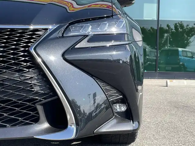 レクサス ＧＳ 300h Fスポーツ 和歌山県 2015(平27)年 7.8万km グラファイトブラックガラスフレーク 純正ナビ/フルセグTV/(CD/DVD/Bluetooth)/バックカメラ/衝突軽減ブレーキ/横滑り防止機能/レーンキープアシスト/コーナーセンサー/レーダークルコン/シートヒーター/エアーベンチレーション/ステアリングヒーター/パワーシート/ポジションメモリー/ビルトインETC/電動パーキング/オートホールド/3眼LED/パドルシフト/フォグランプ