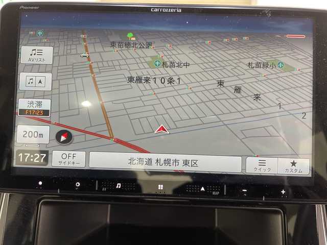 三菱 デリカＤ：５ P 道央・札幌 2023(令5)年 2.9万km ホワイトダイヤモンド ・4WD　/　E-Assist/・衝突被害軽減ブレーキ/・社外fフローティングナビ　/・フルセグ/SD/BT/・アラウンドビューモニター/・オートサイドステップ(左)/・両側パワースライドドア/・レーダークルーズコントロール/・社外前後ドライブレコーダー/・パワーバックドア/・シートヒーター/・ブラインドスポットモニター/・LEDオートライト/オートマチックハイビーム/・ステアリングスイッチ/ヒーター/・フォグランプ/・ETC/・純正グリル車載/・ODKグリル・アイライン