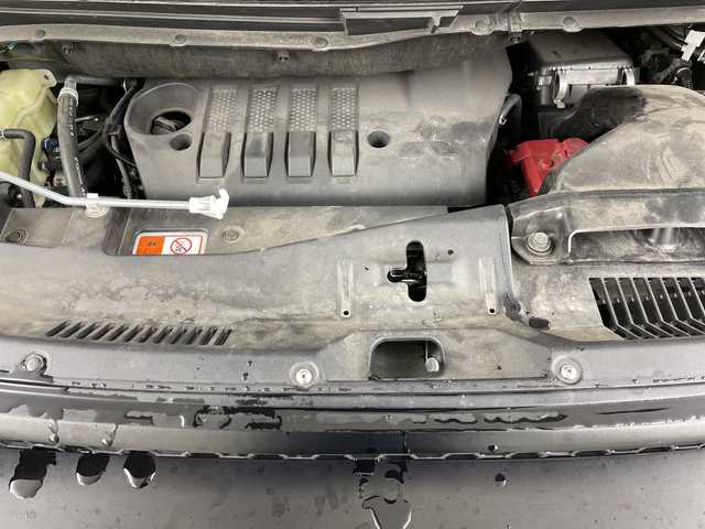 三菱 デリカＤ：５ P 道央・札幌 2023(令5)年 2.9万km ホワイトダイヤモンド ・4WD　/　E-Assist/・衝突被害軽減ブレーキ/・社外fフローティングナビ　/・フルセグ/SD/BT/・アラウンドビューモニター/・オートサイドステップ(左)/・両側パワースライドドア/・レーダークルーズコントロール/・社外前後ドライブレコーダー/・パワーバックドア/・シートヒーター/・ブラインドスポットモニター/・LEDオートライト/オートマチックハイビーム/・ステアリングスイッチ/ヒーター/・フォグランプ/・ETC/・純正グリル車載/・ODKグリル・アイライン