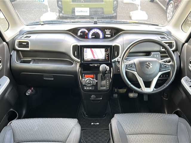 スズキ ソリオ バンディット HV MV Dカメラ ブレーキS 愛知県 2016(平28)年 6.5万km スーパーブラックパール ・禁煙車/・ワンオーナー/・社外ナビ/フルセグTV/・バックカメラ/・ETC/・ステアスイッチ/・デュアルカメラブレーキサポート/・LDA/・誤発進抑制機能/・ふらつき警報/・先行車発進お知らせ機能/・アイドリングストップ/・純正１５インチアルミ/・クルーズコントロール/・両側パワースライドドア/・LEDオートライト/・フォグランプ/・プッシュスタート/・電動格納ミラーウインカー/・運転席シートヒーター/・横滑り防止装置/・ドアバイザー/・純正フロアマット/・新車保証書/・取扱説明書/・スペアキー