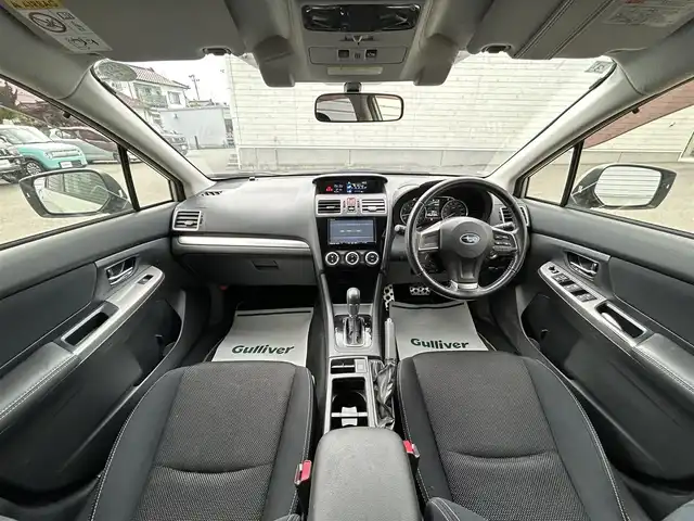 スバル インプレッサ ＸＶ 2．0i－L アイサイト 山形県 2015(平27)年 4.9万km デザートカーキ 4WD/純正ナビ/クルーズコントロール/パドルシフト/横滑り防止装置/アイドリングストップ/衝突軽減ブレーキ/逸脱防止装置/パワーシート/純正バイザー/純正マット/プッシュスタート/フォグランプ/ETC