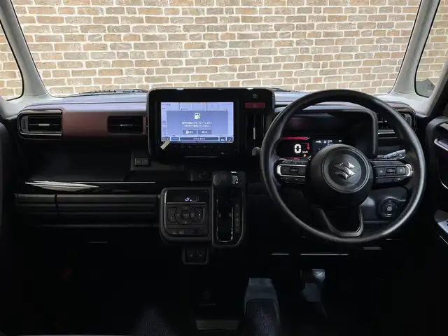 スズキ スペーシア カスタム HYBRID GS 岩手県 2024(令6)年 0.3万km ピュアホワイトP ４WD/全方位モニター/左側パワースライドドア/スズキセーフティサポート/デュアルセンサーブレーキサポートII/車線逸脱抑制機能/アダプティブクルーズコントロール/車線維持支援機能/誤発進抑制機能/先行車発信お知らせ機能/標識認識機能/ハイビームアシスト/ブレーキホールド機能/パーキングセンサー/横滑り防止装置/アイドリングストップ/マニュアルレベリングLEDヘッドランプ/LEDランプ/純正14インチアルミホイール/ロールサンシェード/前席シートヒーター/純正メモリナビ/フルセグTV/AppleCarPlay・AndroidAuto/ステアリングスイッチ/純正フロアマット